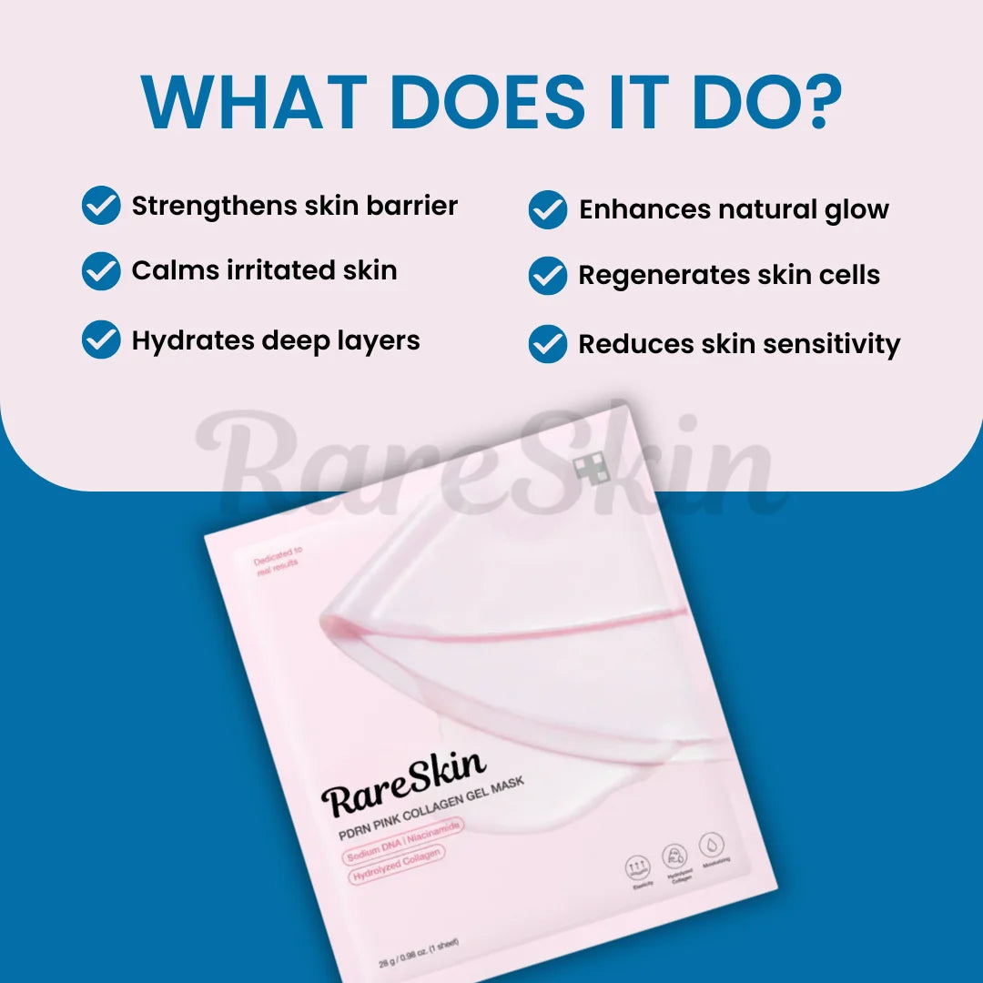 The Salmon PDRN Pink Collagen Face Mask