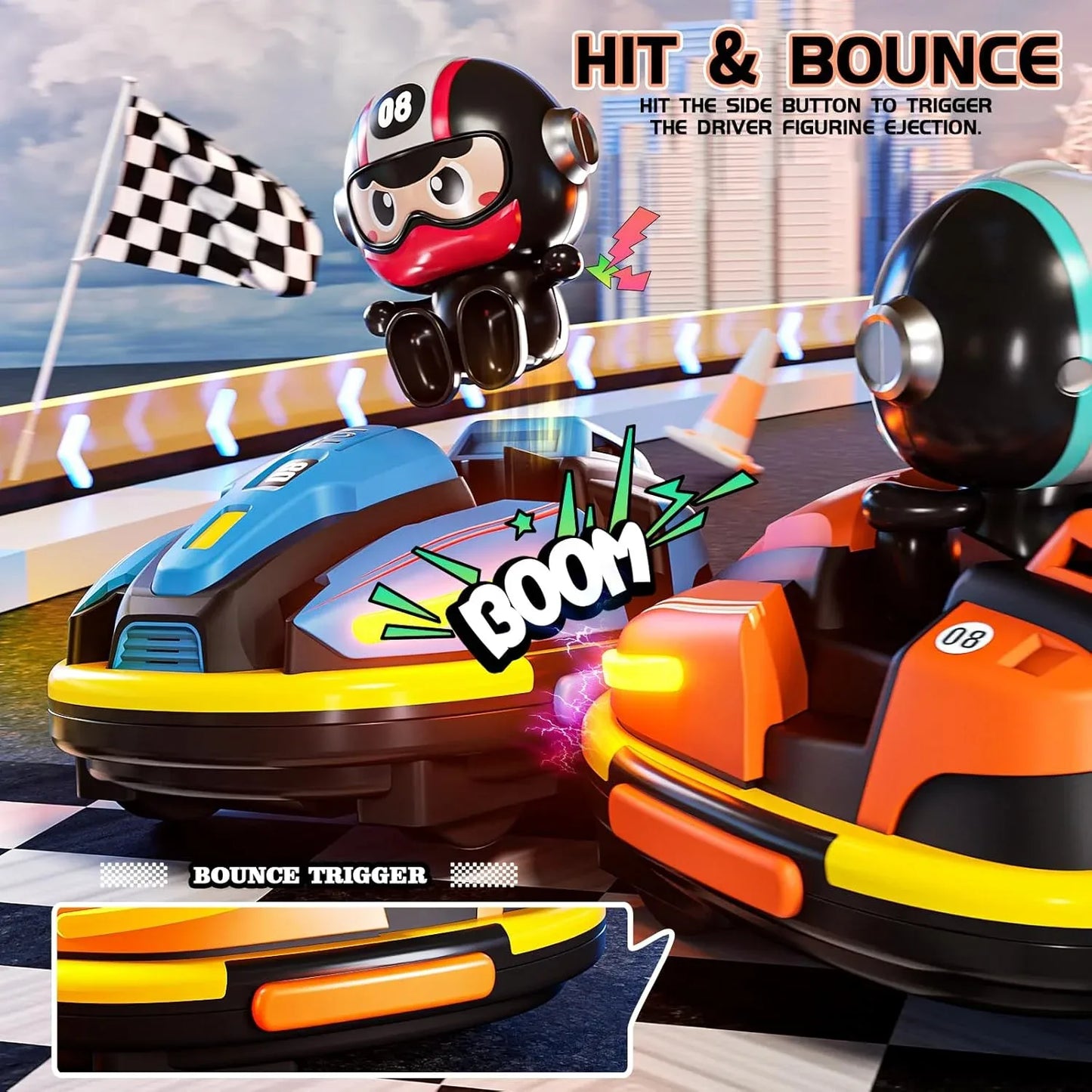 RC Bumper Car™ - EXCLUSIVE at RareToys