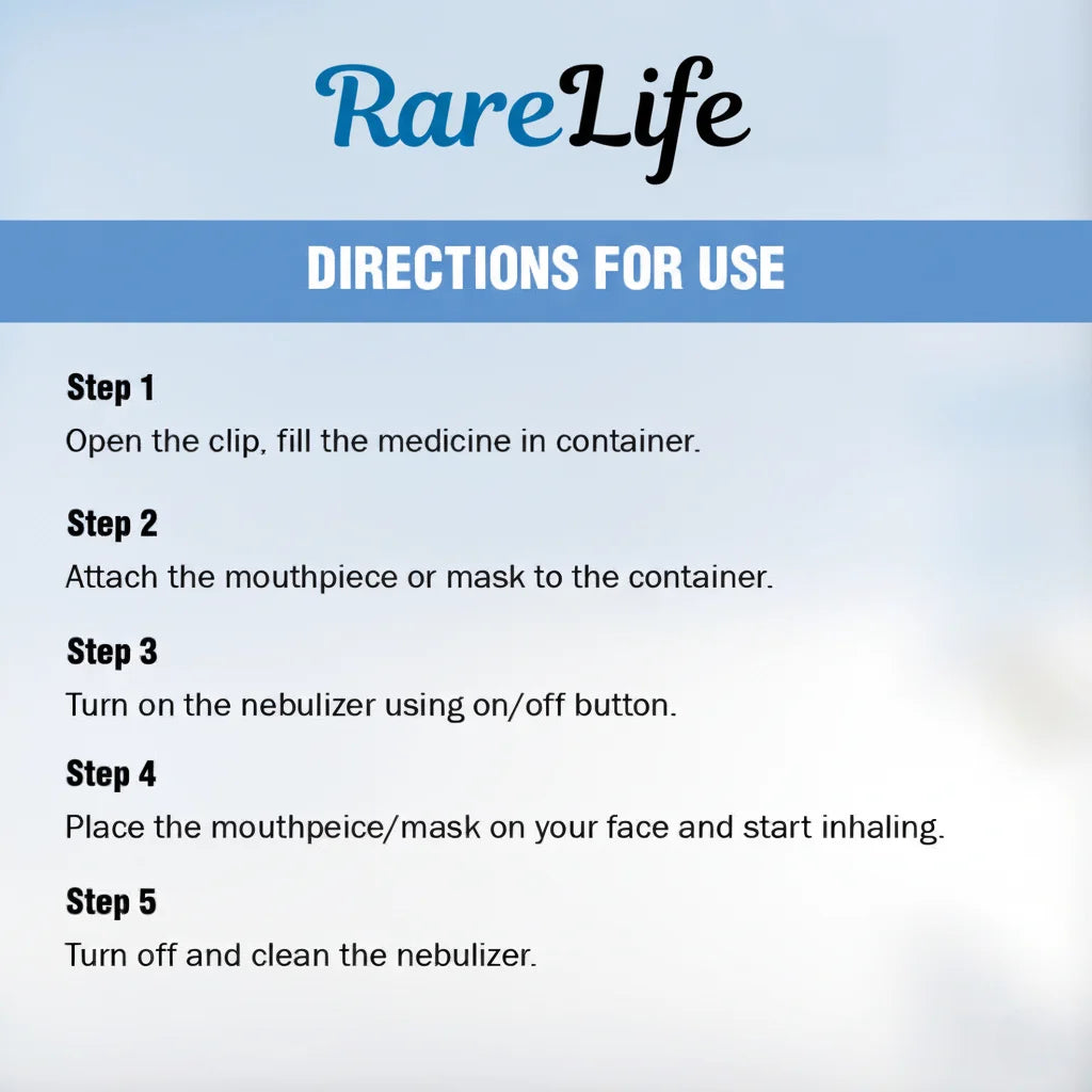 The Portable Mesh Nebulizer by RareLife™