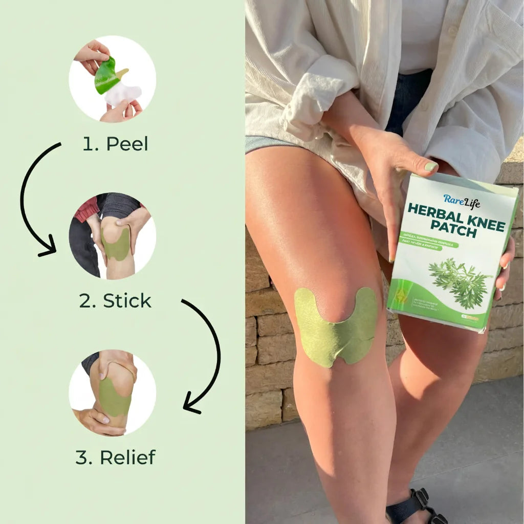 The Original Pain Relief KNEE PATCHES by RareLife
