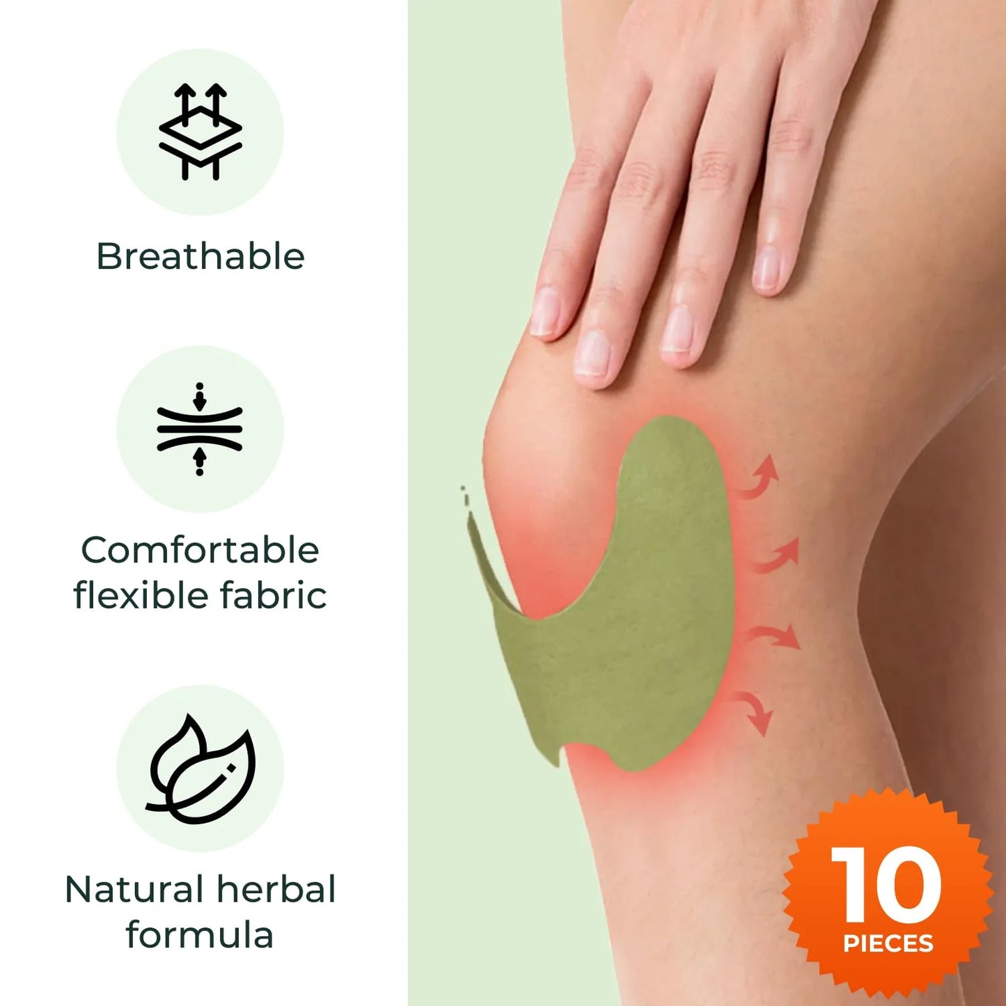 The Original Pain Relief KNEE PATCHES by RareLife