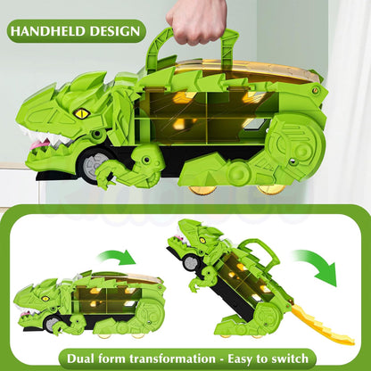 Dino Adventure Truck Slide with Cars