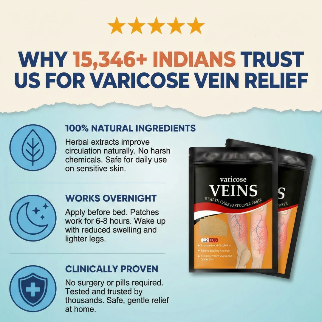 The Original Varicose Vein Relief Patches by RareLife