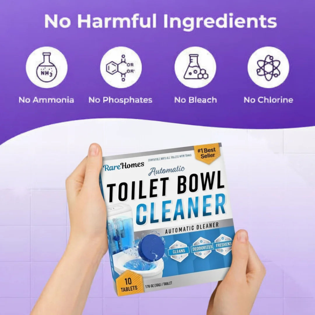 Blue Tablets Toilet Cleaning Solution