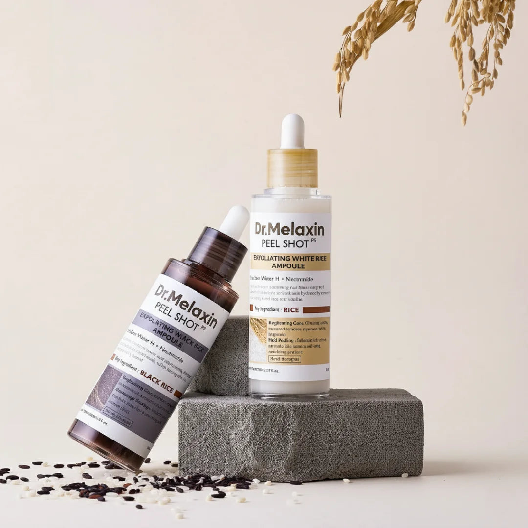 Rice Peel Glow Serum for Korean Glass Skin